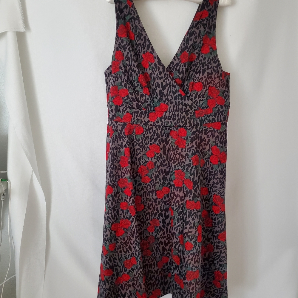 NTW Torrid Red & Black Size 14 Dress with Pockets
